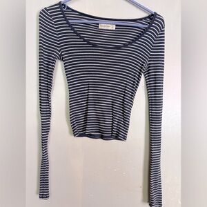 Blue&White Stripped Long Sleeve